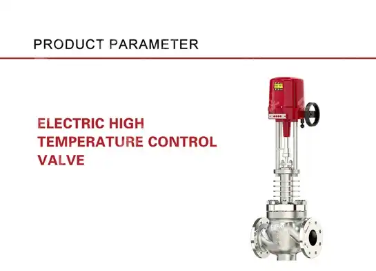 What are the three types of control valves?